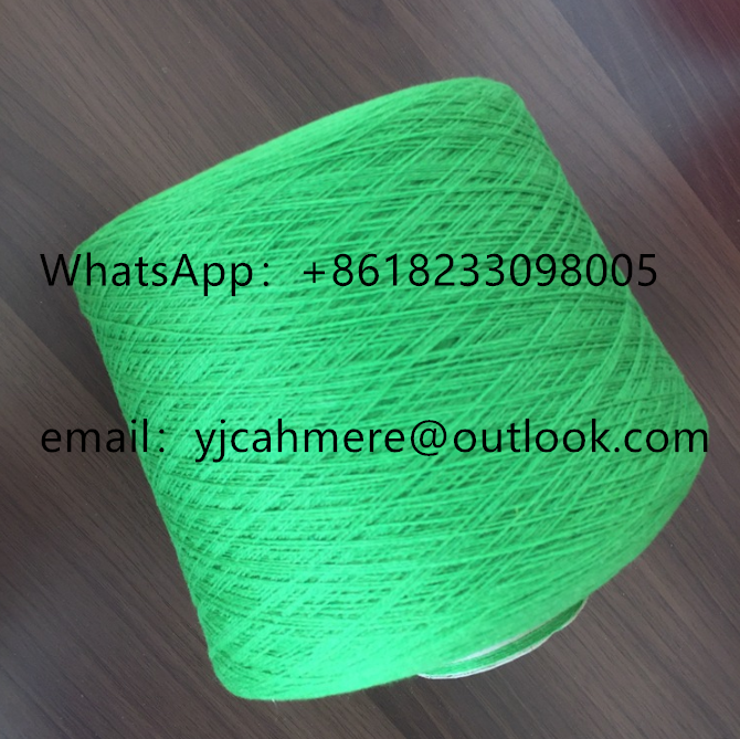 High quality Outer Mongolian cashmere 30% cashmere 70%wool blended cashmere yarn 3