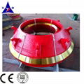 conave,mantle,bowl liner  for cone crusher spare parts, wear parts shanbao 1