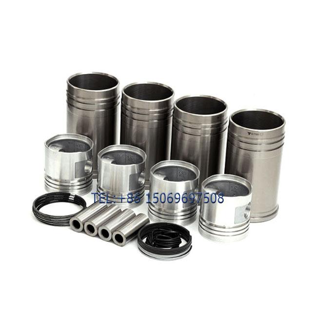 Diesel engine parts piston cylinder liner set for LAIDONG LL380