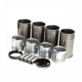Diesel engine parts piston cylinder liner set for LAIDONG LL380 / LL480B / 4LL22 4
