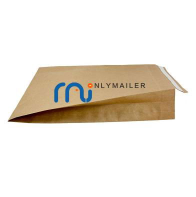 Paper Mailing Bag With Gusset