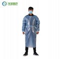 GA6-2001 Disposable Isolation Gown  Chemical Resistant Disposable Coveralls    5