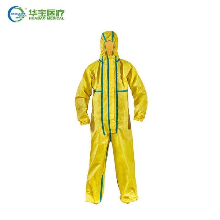 FC3-2001 Chemical Protective Coverall      Acid Resistant Chemical Protective Co 3