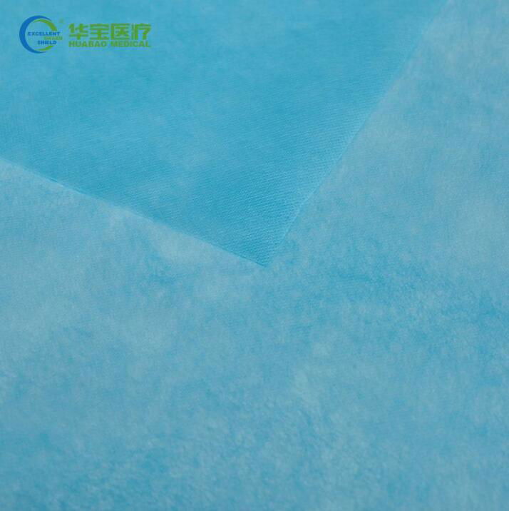 Pe Coated Non Woven     Medical Pe Film     Isolation Gown Material      4