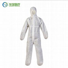 FC5-2001 Hooded Protective Coverall    Type 5 Coveralls     