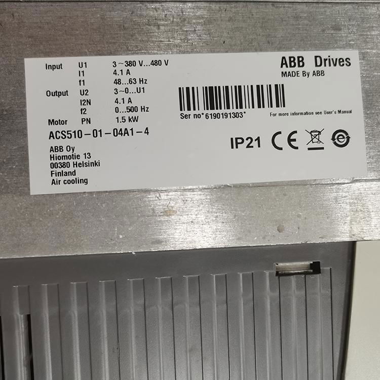 ABB变频器ACS510-01-04A1-4 380V 480V维修ACS510系列 3