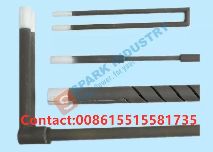 High Purity Double Thread SiC Heating Element Oxidation Resistance Long Service  3