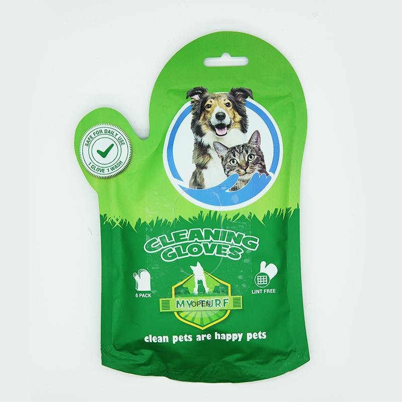 pet cleaning gloves 2