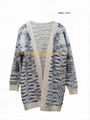 Sweater Long cardigan assorted color design #BEL-929