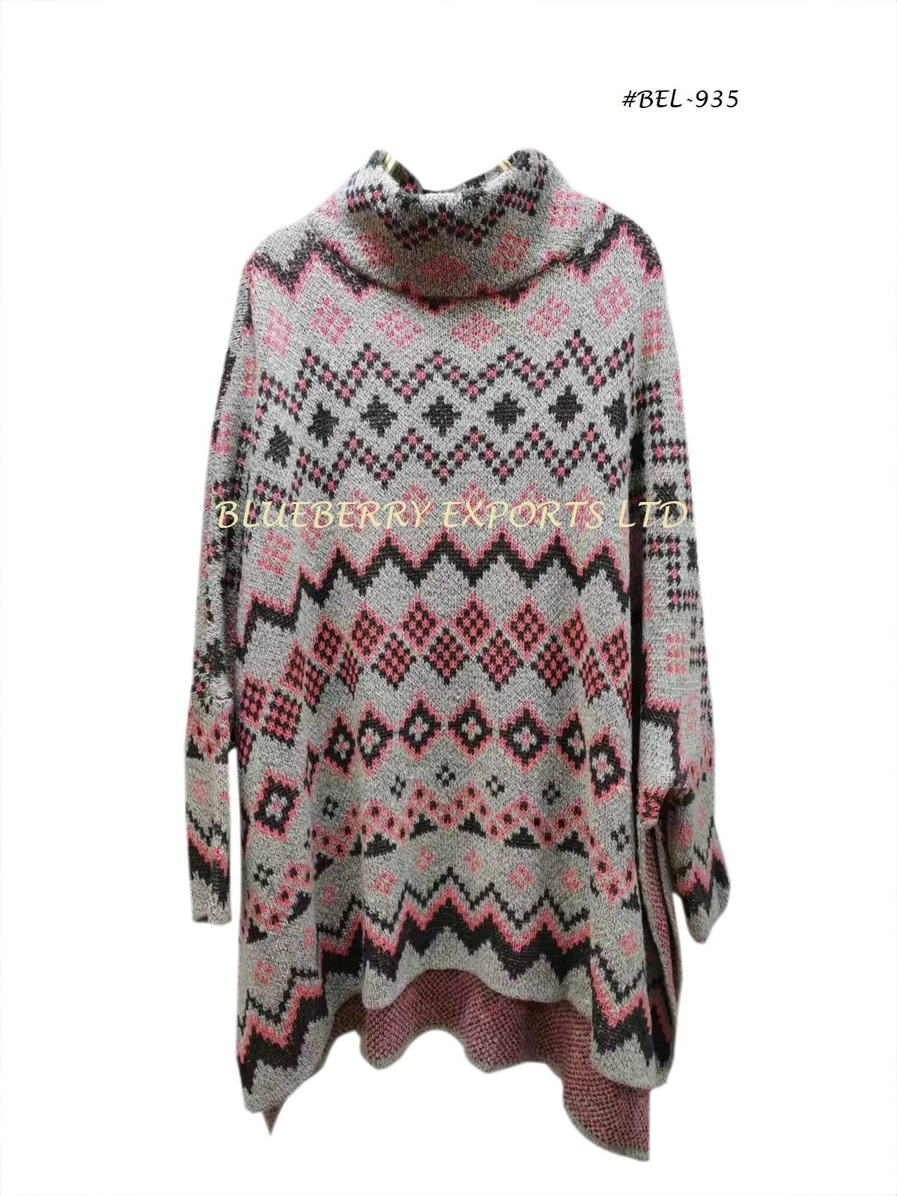 Sweater tops Knit turtleneck Pullover #BEL-935
