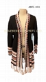 Knit Long Cardigan with Tassel design