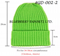 Winter Caps Ribbed Knitted Polyester Mens Fisherman Beanie #GD-002 3