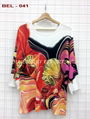 Knit Tops pattern design beaded #BEL-041