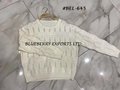 Sweater Tops Knit pullover beaded design #BEL-645