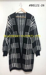 Sweater Long Cardigan #BEL21-26