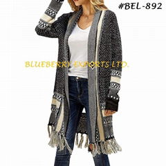 Long Knit Cardigan #BEL-892