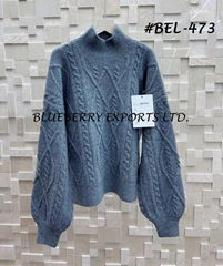 Sweater Tops Knit Pullover #BEL-473