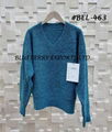 Sweater Tops Knit Pullover V-neck design #BEL-463 1