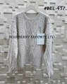 Sweater Tops Knit pullover twist weave #BEL-457 1