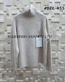 Sweater Tops Knit rib Design #BEL-455