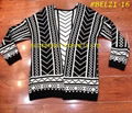 Sweater cardigan Pattern design# BEL21-16