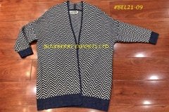 Sweater cardigan Pattern design# BEL21-09