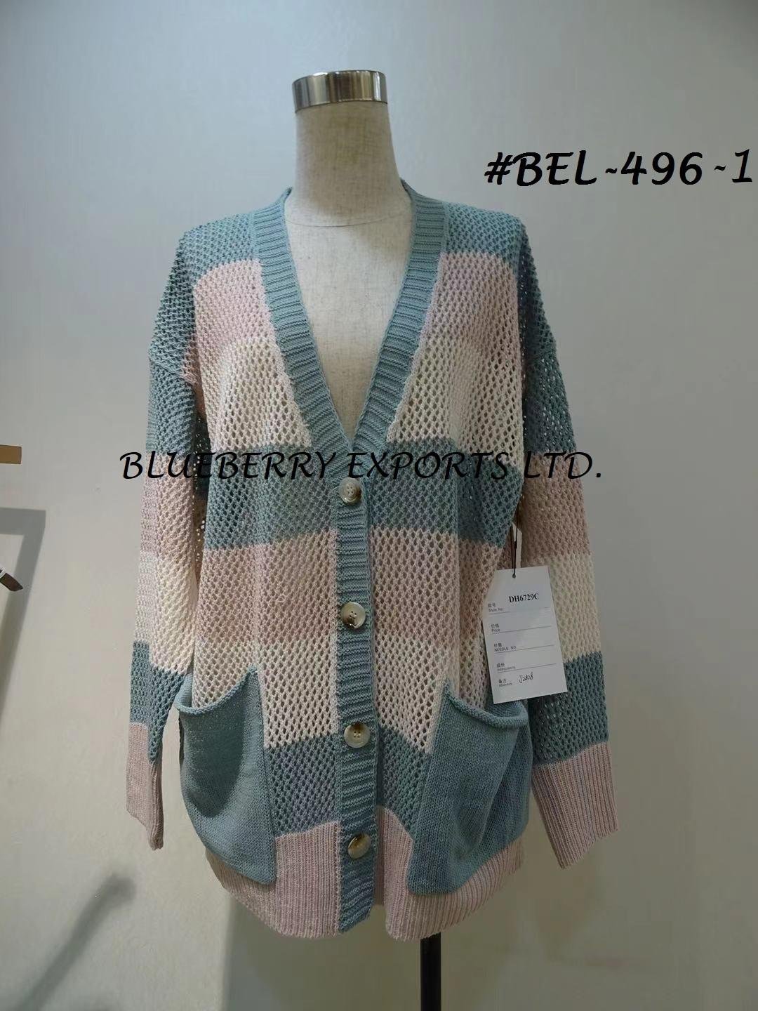 Sweater Cardigan hollow design #BEL-496-1