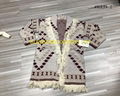 AZTEC DESIGN Sweater knit short cardigan #H834-2 1