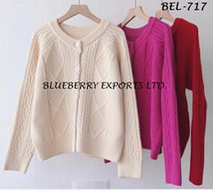 Sweater short Cardigan #BEL-717