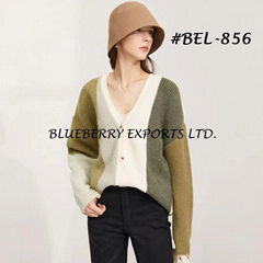 Sweater knit short Cardigan #BEL856