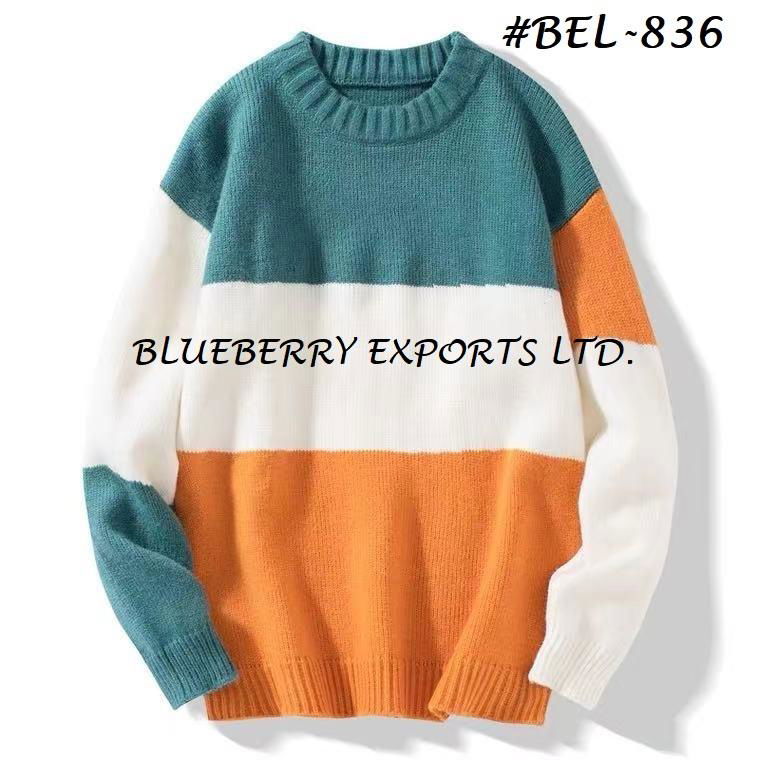 Knit Tops Color Matching design #BEL-836