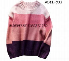 Knit Tops Color matching design #BEL833
