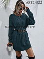 Sweater dress Knit dress #BEL-522