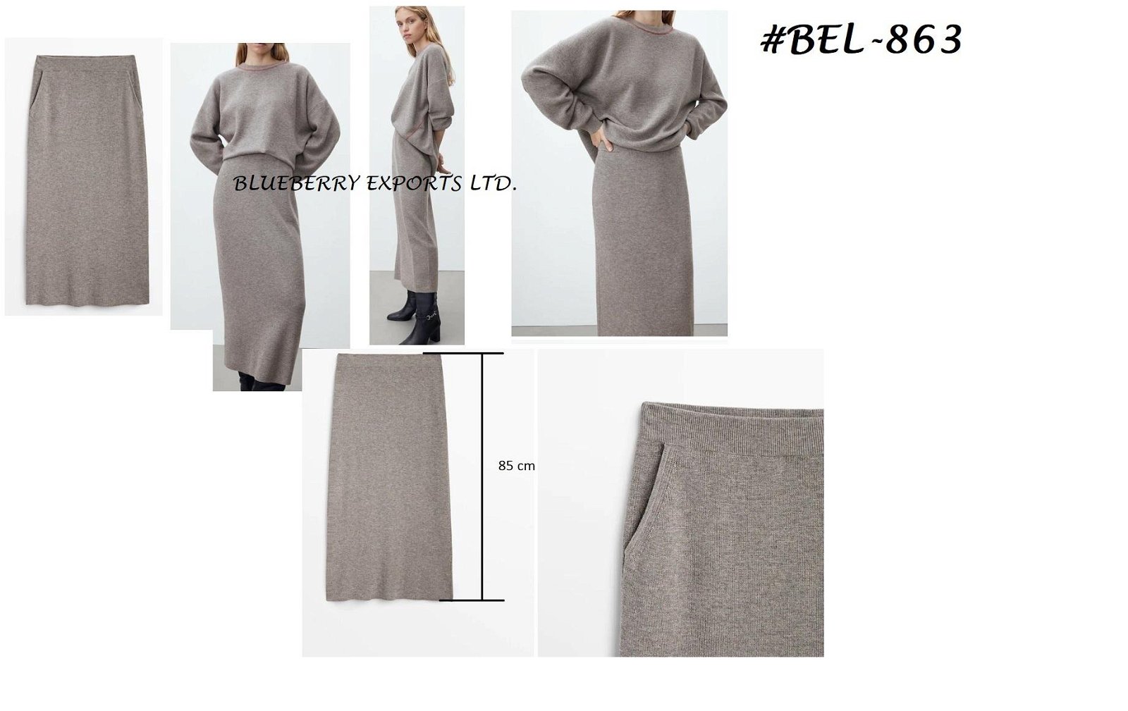 Knit Skirt #BEL-863