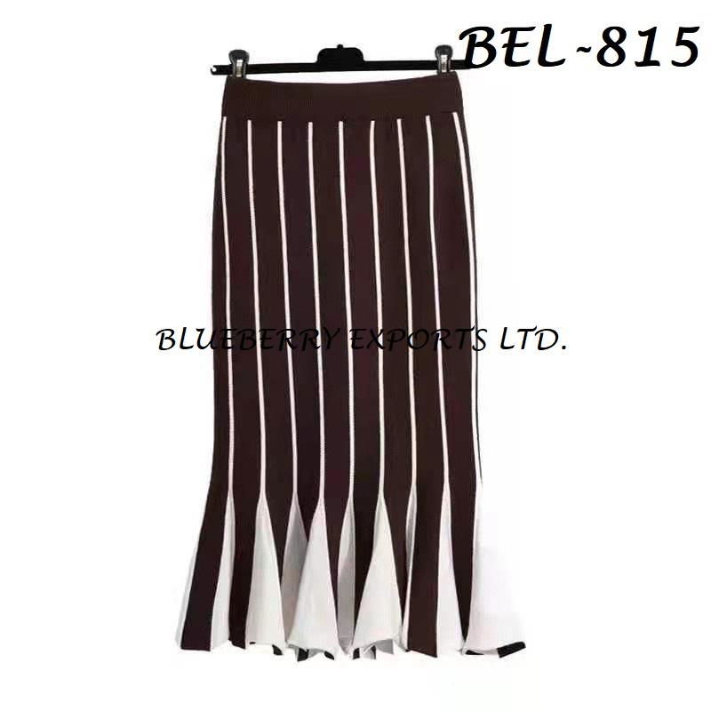 Knit pleated Skirt #BEL-815