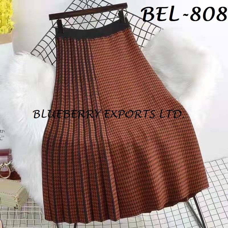 Knit Plover Case Design skirt #BEL-808