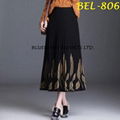 knit pattern design skirt #BEL-806