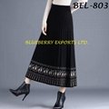 Knit pleated Skirt #BEL-803