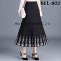 Knit pleated Skirt #BEL-802