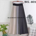 Knit pleated Skirt #BEL-801