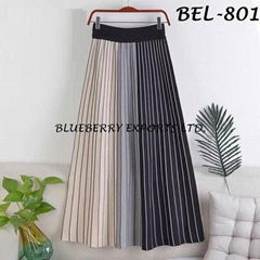 Knit pleated Skirt #BEL-801