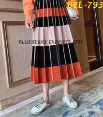 Knit pleated Skirt #BEL-793