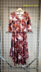 Winter Tunic dress with pattern design #BBPL034-008
