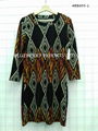 Winter Tunic dress with pattern design