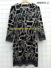 Winter Tunic dress with pattern design #BB805-2