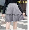 knit short skirt #BEL-757