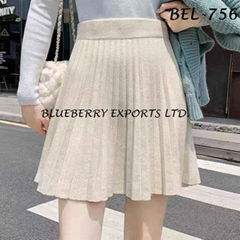 knit short skirt #BEL-756