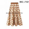 Knit Skirt Over-the-knee #BEL-750