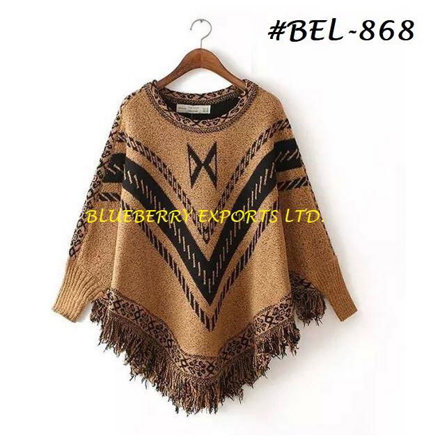 Sweater Ponchos #BEL-868