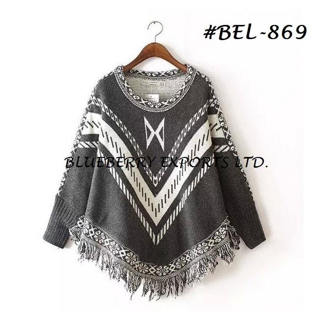 Sweater Ponchos #BEL-869